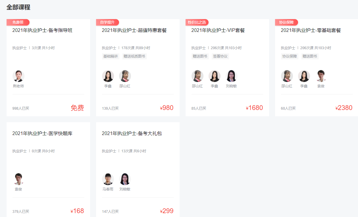 環(huán)球網(wǎng)校執(zhí)業(yè)護(hù)士 